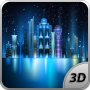 Space City Free 3D Live Wallpaper