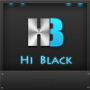 HI-Black GO Launcher Theme