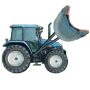 Traktorius Digger