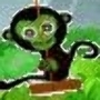Fondo animado del mono libre