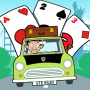 Mr Bean Solitaire Adventures - jautra kāršu spēle